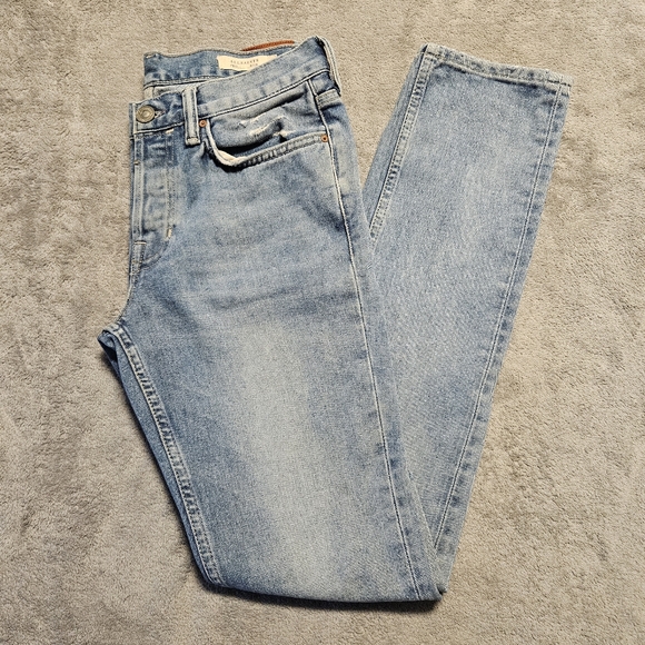 All Saints Men's Fellow Pistol Button Fly Jeans Size 28 - Picture 3 of 16